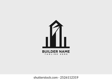 logotipo imobiliário e vetor