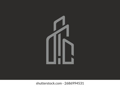 Logotipo y Vector inmobiliario	