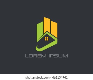 Real Estate Logo Vector