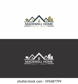 Real Estate Logo in Vector
