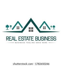 Vector de logotipo inmobiliario. Logotipo inmobiliario. Logo del edificio. Logotipo de construcción