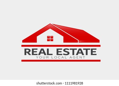 Real Estate Logo. Vector Design