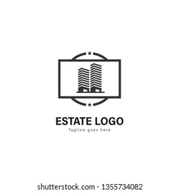 Real estate logo vector design