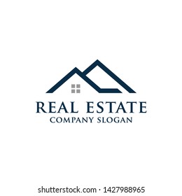 Real Estate Logo Vector Design Template