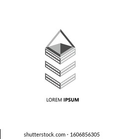Real estate logo vector design