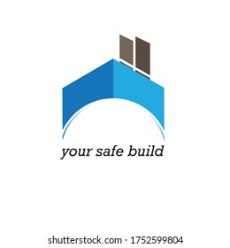 Real estate logo and vector design for your company.