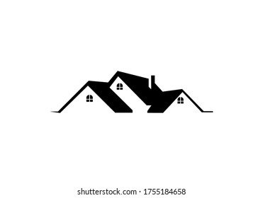 Immobilienlogo, Vektordesign