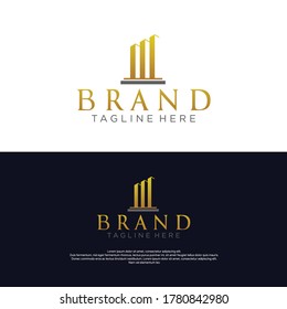 Inspiration für das Immobilienlogo, Vektordesign