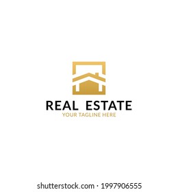 real estate logo vector design. for logo templates