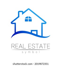 Diseño de vectores con logotipo inmobiliario con materiales de promoción de marca para la identidad de la marca Rent House y Logo Brand . Firma de la empresa amarrando elementos con la casa y la construcción