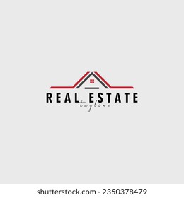 real estate logo vector design for use brand company sign