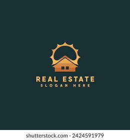 Immobilien Logo Vektor-Design