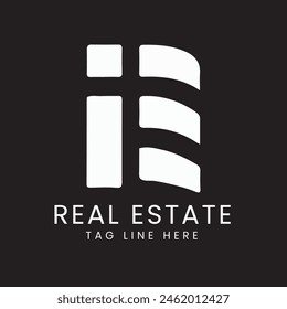 Real estate logo vector design. Rent, sale of real estate unique logo, House cleaning, home security, real estate auction. Vector building logo concept. Template