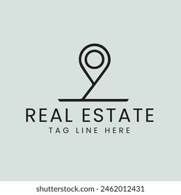 Real estate logo vector design. Rent, sale of real estate unique logo, House cleaning, home security, real estate auction. Vector building logo concept. Template