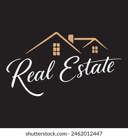 Real estate logo vector design. Rent, sale of real estate unique logo, House cleaning, home security, real estate auction. Vector building logo concept. Template