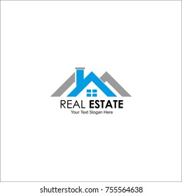 Real Estate Logo, Vector Design Template