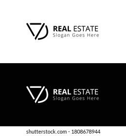 Logotipo inmobiliario, vector de logotipos inmobiliarios, descarga gratuita de vectores de logotipos inmobiliarios.