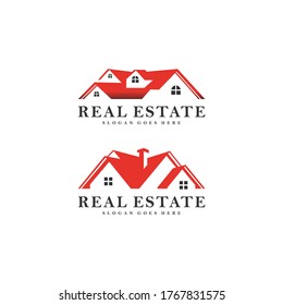 real estate logo vector home