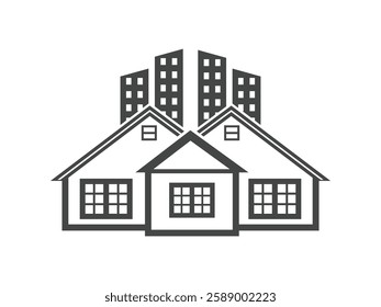 Real Estate Logo, Real Estate Logo Vector, House, Property Logo, Real Estate Logo Design.