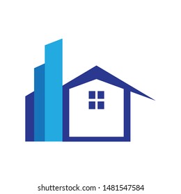 Real estate logo vector icon design