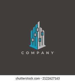 real estate logo vector icon illustration modern design. investment logo vector icon illustration modern design. trading  vector icon modern design. accounting logo vector icon. building logo.
