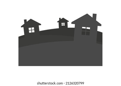 Real estate logo vector icon
