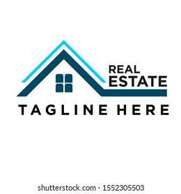 Real estate logo vector illustration eps 10

