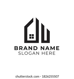 Real estate Logo Vector Illustration Template