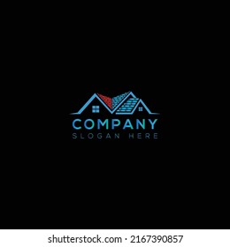Diseño del vector del logotipo inmobiliario