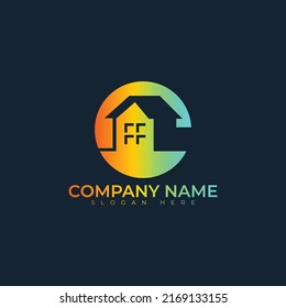 Real Estate Logo, Vektorgrafik Design