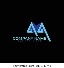 Diseño del vector del logotipo inmobiliario