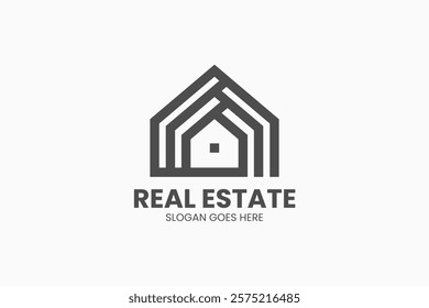 Real Estate Logo. Vector Illustration