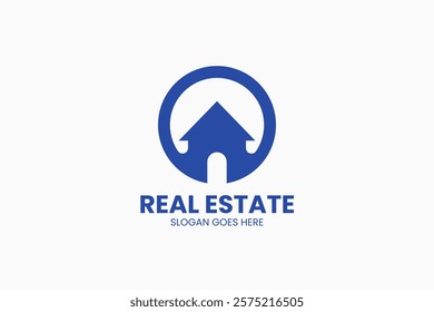 Real Estate Logo. Vector Illustration