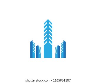 Real estate logo vector template