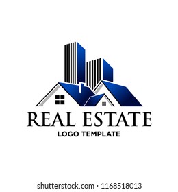 Real Estate Logo Vector Template