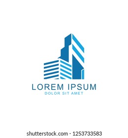 Real Estate Logo. Vector logo template