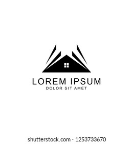 Real Estate Logo. Vector logo template