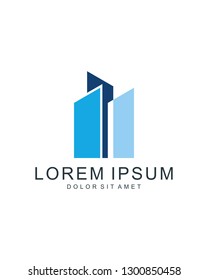 Real Estate Logo. Vector logo template