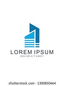 Real Estate Logo. Vector logo template