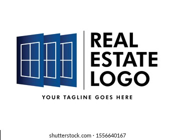 Real Estate Logo Vector Template