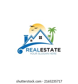 Vektor-Vorlage für Real Estate-Logo