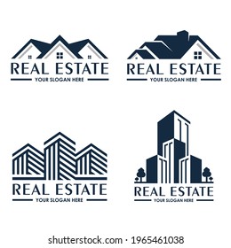 real estate logo vetor symbol