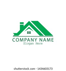 Real Estate Logo. White Background