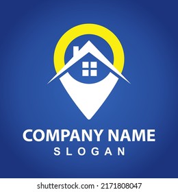 Real Estate Logo (with Bookmark Icon)