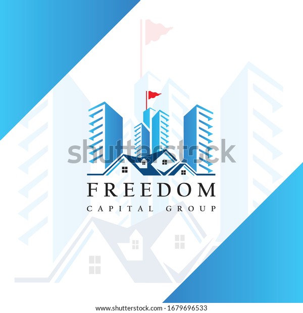 Vector De Stock Libre De Regalias Sobre Logotipo Inmobiliario Construccion Arquitectura Construccion Elemento De