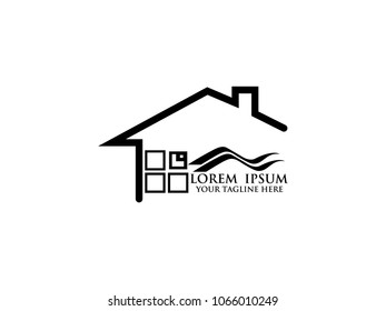 Real estate logo,home logo,house logo, property logo,building logo,vector logo template.