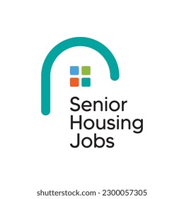 Real estate logom, design, property home, leaf organic green eco, round, landscaping, construction, beach guest house