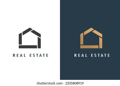 Real Estate Luxury house Logo for Business