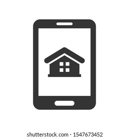 Real estate mobile app icon