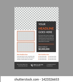 Real Estate and Modern Home Flyer Template